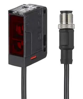 Produktfoto 1 von Leuze Electronic HT15I/2X-200-M12, Taster Hintergrundausblendung