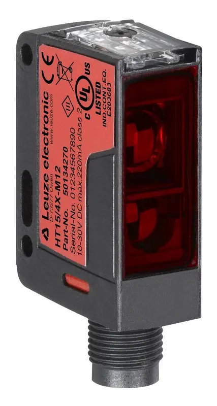 Produktfoto 1 von Leuze Electronic HT15I/2X-M12, Taster Hintergrundausblendung