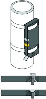 Produktfoto 1 von Leuze Electronic LCS-1Q54P-F10PNC-K020P, Sensor kapazitiv