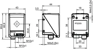 Produktfoto 1 von Leuze Electronic IPS 258i FIX-M3-102-I3-H, Smart Kamera