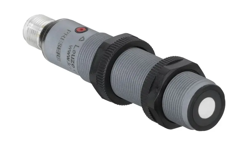 Produktfoto 1 von Leuze Electronic DMU318-400.3/4VK-M12, Ultraschall Distanzsensor