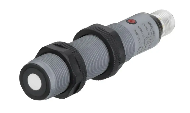 Produktfoto 1 von Leuze Electronic DMU318-400.3/2VK-M12, Ultraschall Distanzsensor
