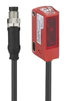 Produktfoto 1 von Leuze Electronic PRK3C/6G-200-M8, Reflex-Lichtschranke polarisiert