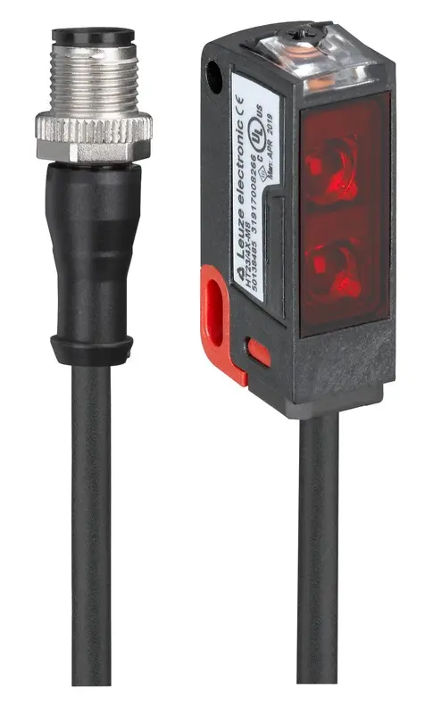 Produktfoto 1 von Leuze Electronic HT23/PX-200-M12, Taster Hintergrundausblendung