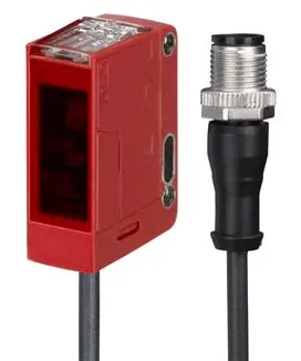 Produktfoto 1 von Leuze Electronic PRK25C.A2/4P-200-M12, Reflex-Lichtschranke polarisiert