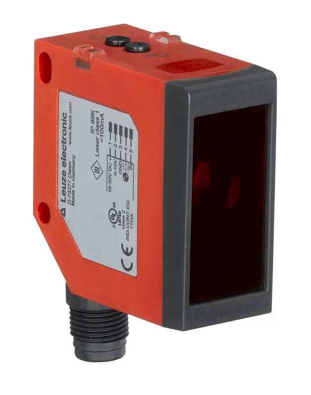 Produktfoto 1 von Leuze Electronic HT110L1.3/L6T-M12, Taster Hintergrundausblendung