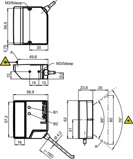 Produktfoto 1 von Leuze Electronic BCL 95 M0/R2, Stationärer Barcodeleser