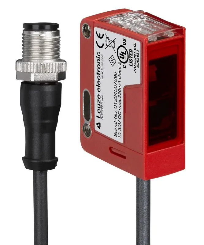 Produktfoto 1 von Leuze Electronic DRT25C.3/LT-200-M12, Dynamischer Referenz Taster