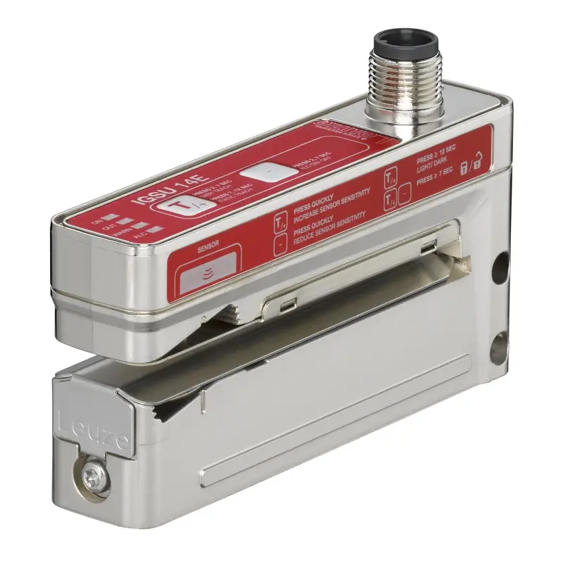Produktfoto 1 von Leuze Electronic IGSU14E/1WT.3-M12V, Ultraschall Gabelsensor