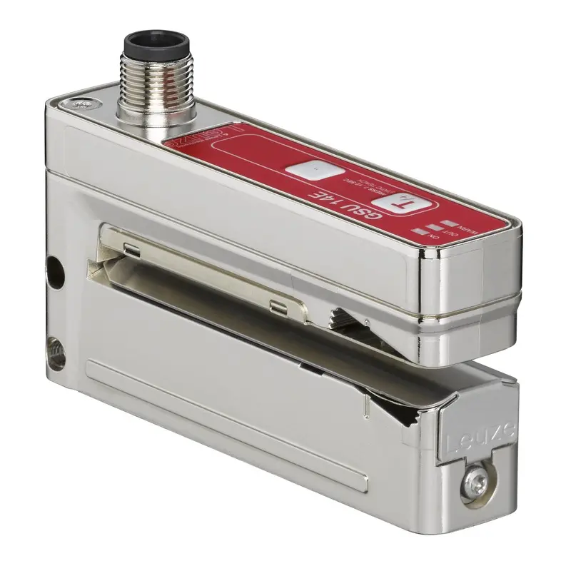 Produktfoto 1 von Leuze Electronic GSU14E/16T.3-M12V, Ultraschall Gabelsensor