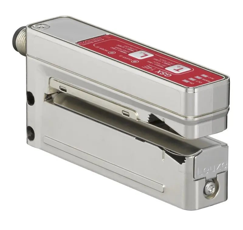 Produktfoto 1 von Leuze Electronic GSX14E/LGT.3-M12, Ultraschall Gabelsensor