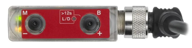 Produktfoto 1 von Leuze Electronic KRT18BW.H3/G6X-M12, Kontrasttaster