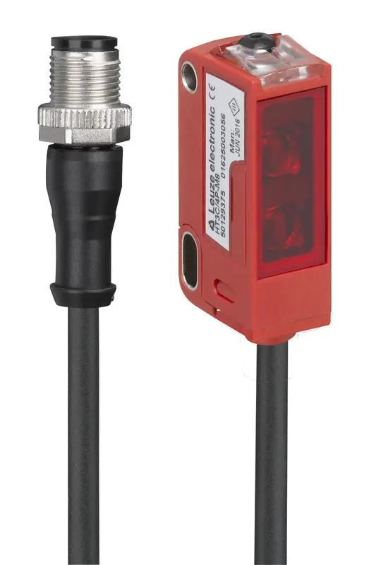 Produktfoto 1 von Leuze Electronic ODT3C.3/L6-200-M12, Distanztaster Hintergrundausblendung