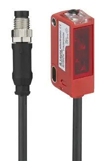 Produktfoto 1 von Leuze Electronic ODT3C.3/L6-200-M8, Distanztaster Hintergrundausblendung