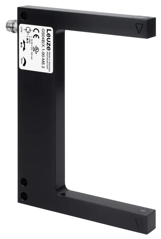 Produktfoto 1 von Leuze Electronic GS04B/N.1-90-M8.3, Gabel-Lichtschranke