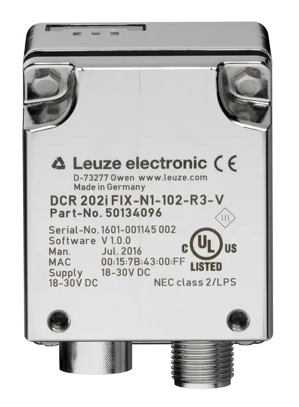Produktfoto 1 von Leuze Electronic DCR 202i FIX-L1-102-R3-V, Stationärer 2D-Codeleser