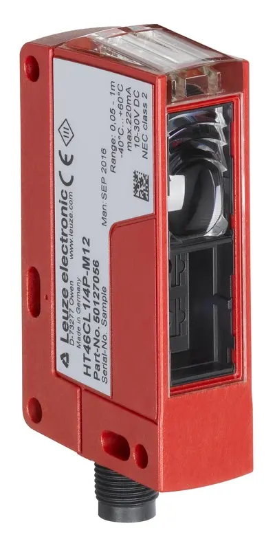 Produktfoto 1 von Leuze Electronic HT46CL1.XR/48-M12, Taster Hintergrundausblendung