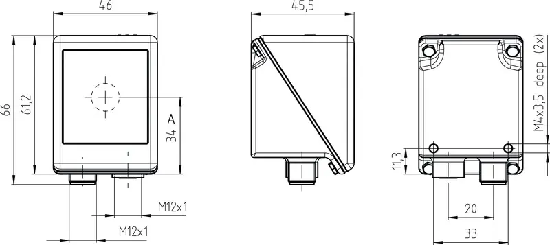 Leuze Electronic DCR 202i FIX-L1-102-I3-V, Stationärer 2D-Codeleser