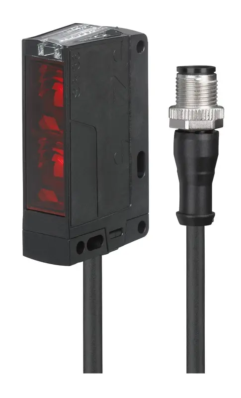 Produktfoto 1 von Leuze Electronic HT36/4X-200-M12, Taster Hintergrundausblendung