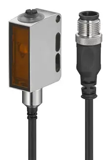 Produktfoto 1 von Leuze Electronic HT55C/LG-200-M12, Taster Hintergrundausblendung