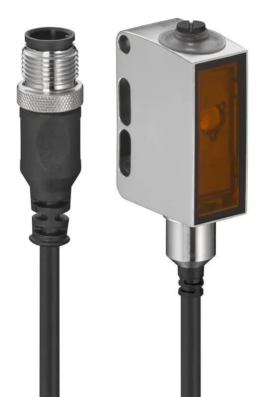 Produktfoto 1 von Leuze Electronic HT55C.V/LG-200-M12, Taster Hintergrundausblendung