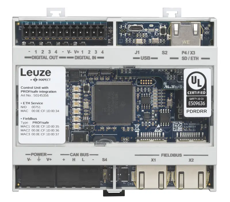 Produktfoto 1 von Leuze Electronic LBK ISC110E, Sicherheits-Schaltgerät