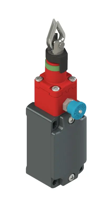 Produktfoto 1 von Leuze Electronic ERS200-M0C1-M20-HLR, NOT-HALT Seilzugschalter