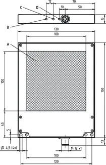 Produktfoto 1 von Leuze Electronic IL BC 100/100 WH 300 Beleuchtung, P\n: 50151367