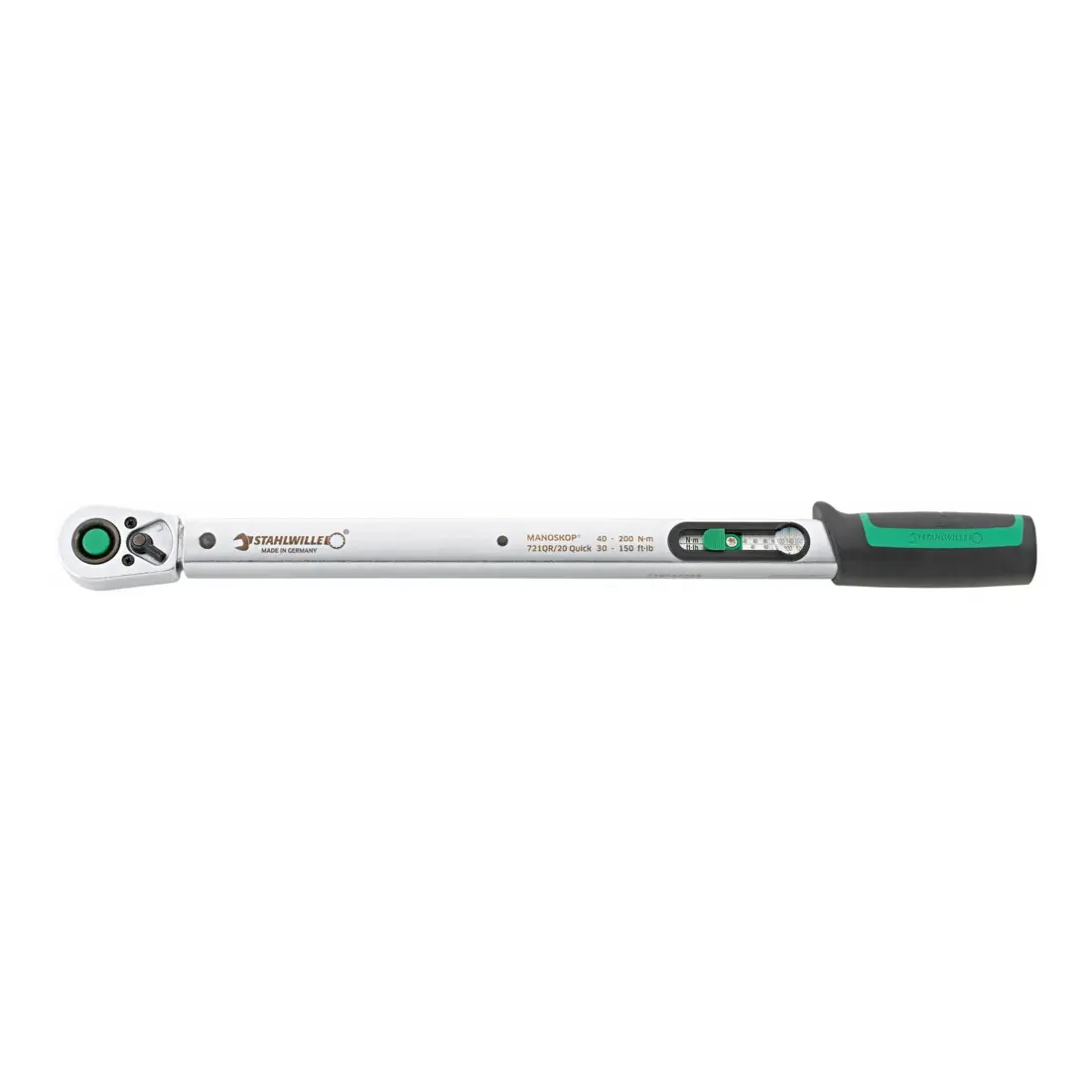 Produktfoto 1 von Stahlwille 50204120, Drehmomentschlüssel MANOSKOP 721QR/20 QUICK 1/2"