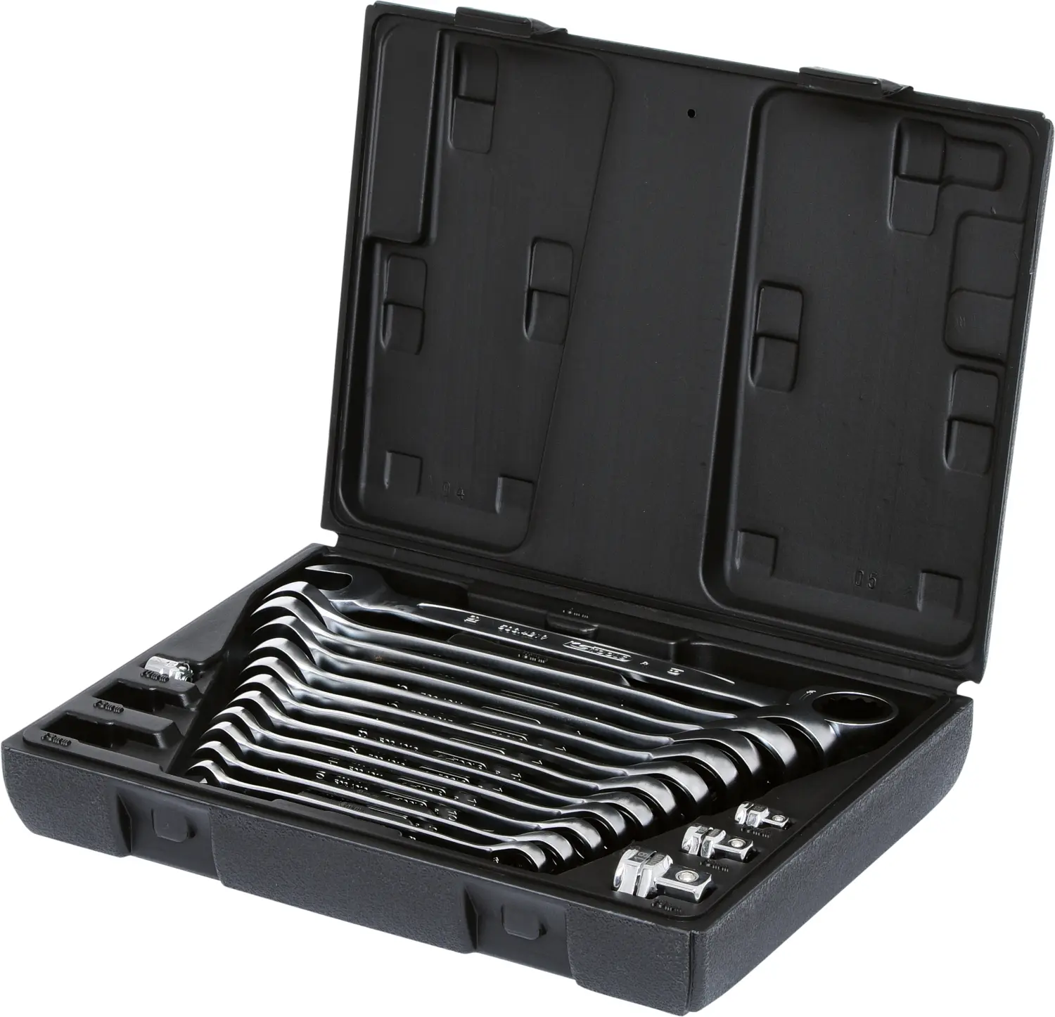 Produktfoto 1 von KS Tools 503.4266, GEARplus Ratschenringmaulschlüssel-Satz, 16-tlg