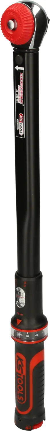 Produktfoto 1 von KS Tools 516.1442, ERGOTORQUEprecision Ratschen-Drehmomentschlüssel Drehknopf