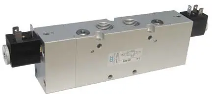 Produktfoto 1 von AZ Pneumatica 5243C EE, Wegeventil 5/3 1/2" geschlossen, Impulsventil,ohne Spulen