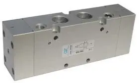 Produktfoto 1 von AZ Pneumatica 524 CC, Kolbenschieber-Wegeventil, 5/2 1/2" Pneumatikimpulsventil