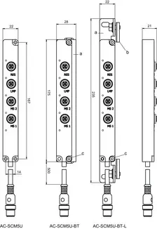 Produktfoto 1 von Leuze Electronic AC-SCM5U-BT-L, Sensor-Modul