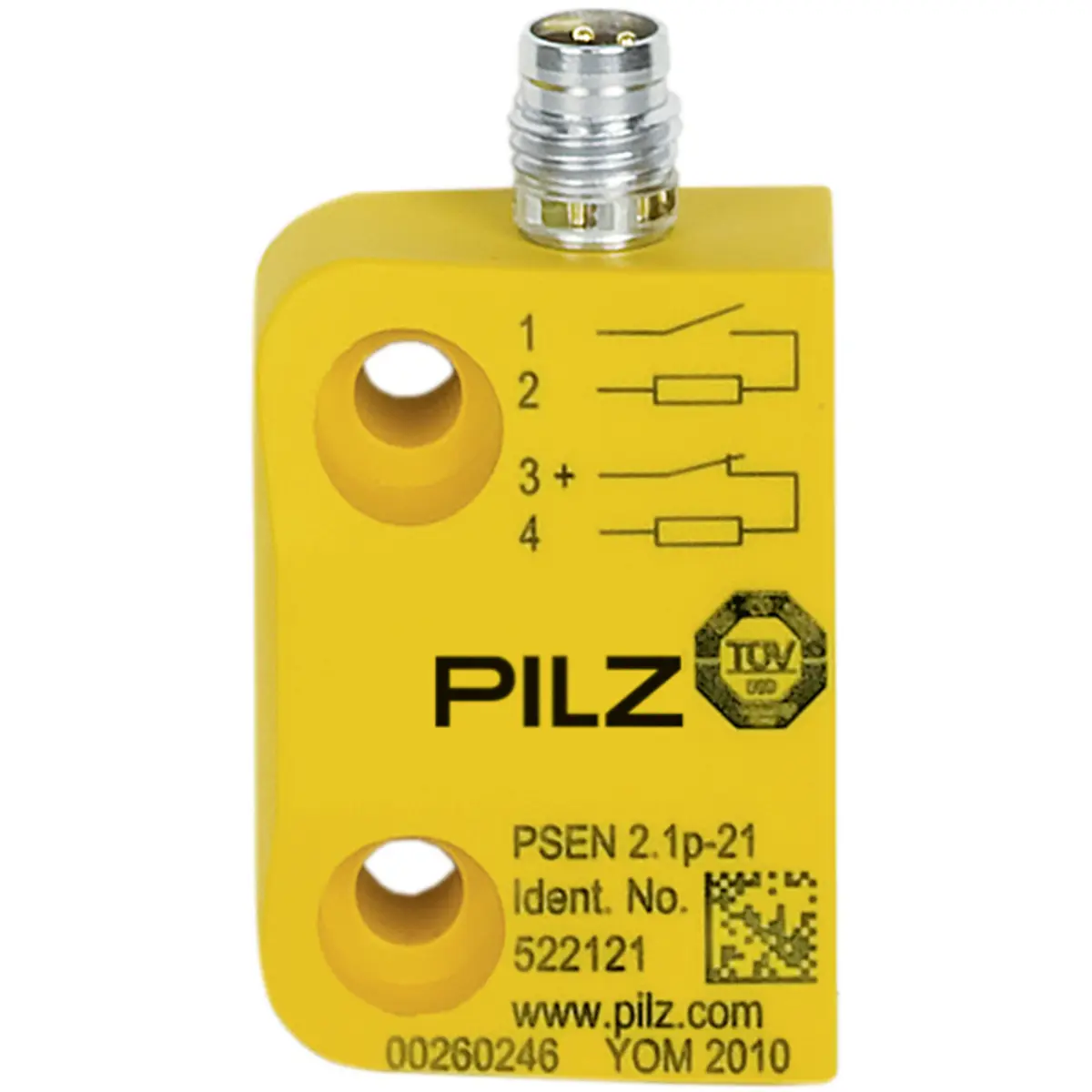 Produktfoto 1 von PILZ PSEN 2.1p-21/8mm/LED/1switch Sensorik P/N: 522121