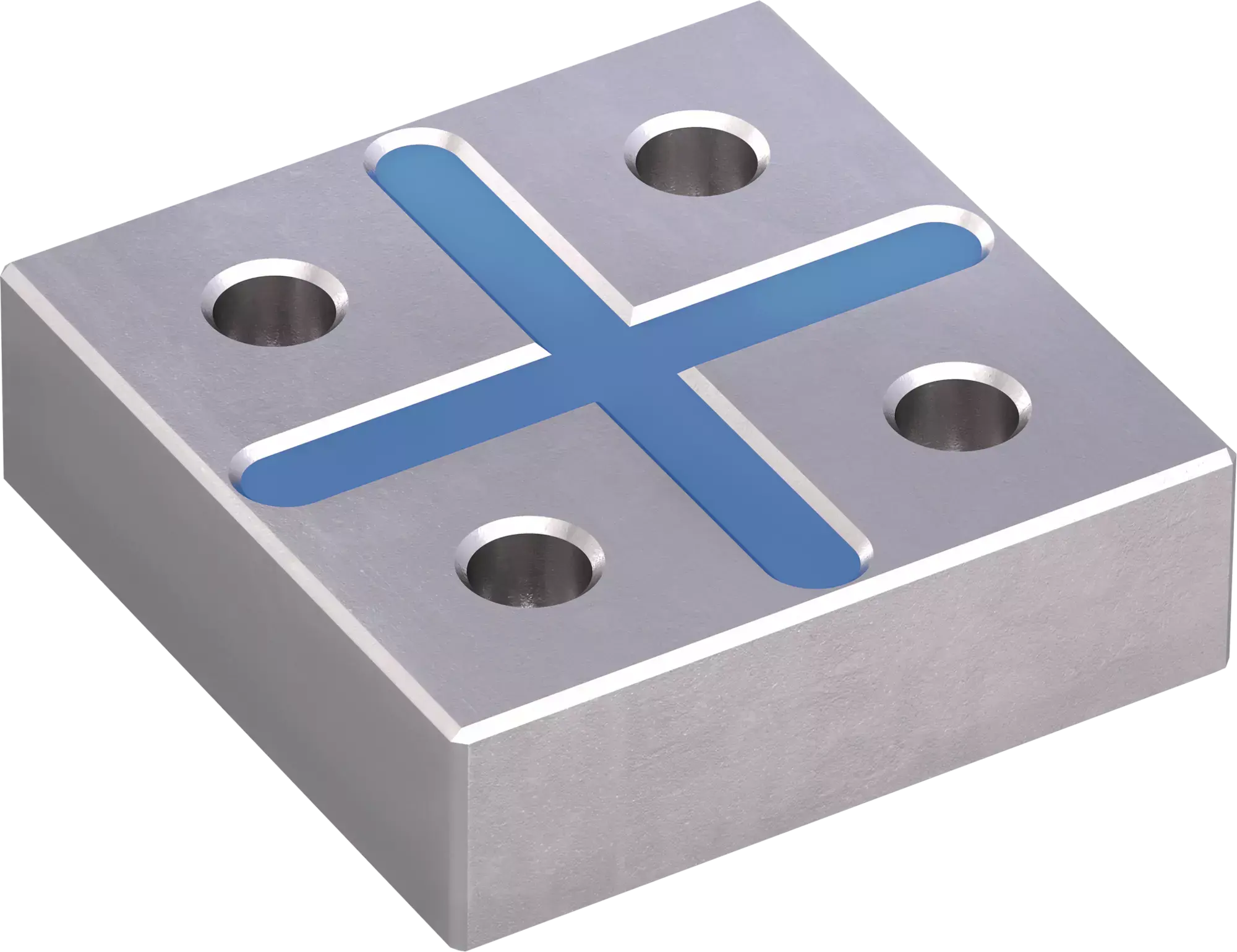 Produktfoto 1 von SCHUNK PEB 50-57-4, Zubehör Magnetspanntechnik Standard, Polblock