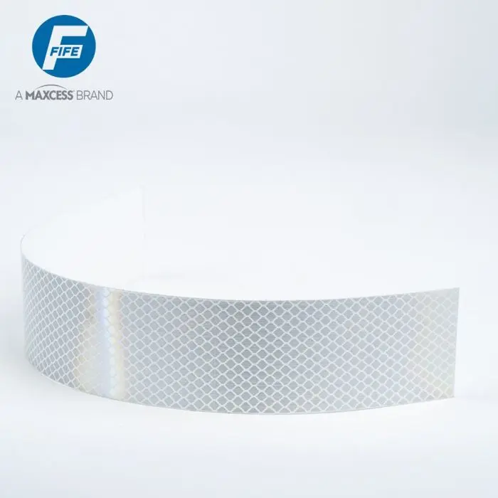 Produktfoto 1 von Maxcess Reflexfolienstreifen SE/DSE-15, Herst. 3M Typ 4090 weiß 50mm
