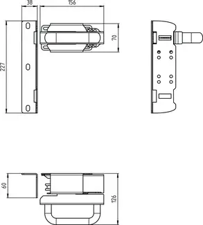 Produktfoto 1 von Leuze Electronic CU416-5000, Anschalteinheit