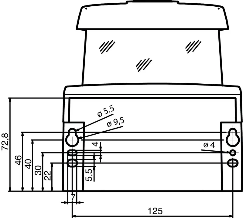 Produktfoto 1 von Leuze Electronic RSL445-L/CU429-5, Sicherheits-Laserscanner
