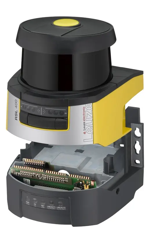 Produktfoto 1 von Leuze Electronic RSL420P-L/CU400P-3M12, Sicherheits-Laserscanner