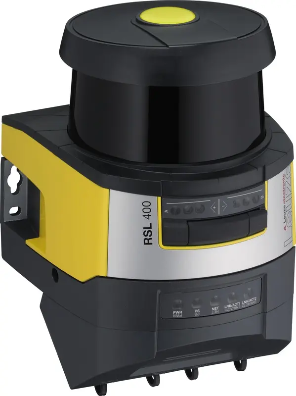 Produktfoto 1 von Leuze Electronic RSL450P-M/CU400P-4M12, Sicherheits-Laserscanner