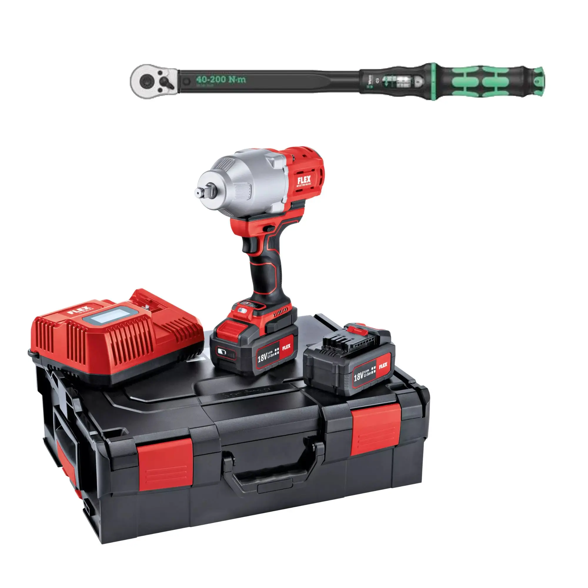 Produktfoto 1 von FLEX Tools 530187-A1, Automotive Schlagschrauber+Drehmoment