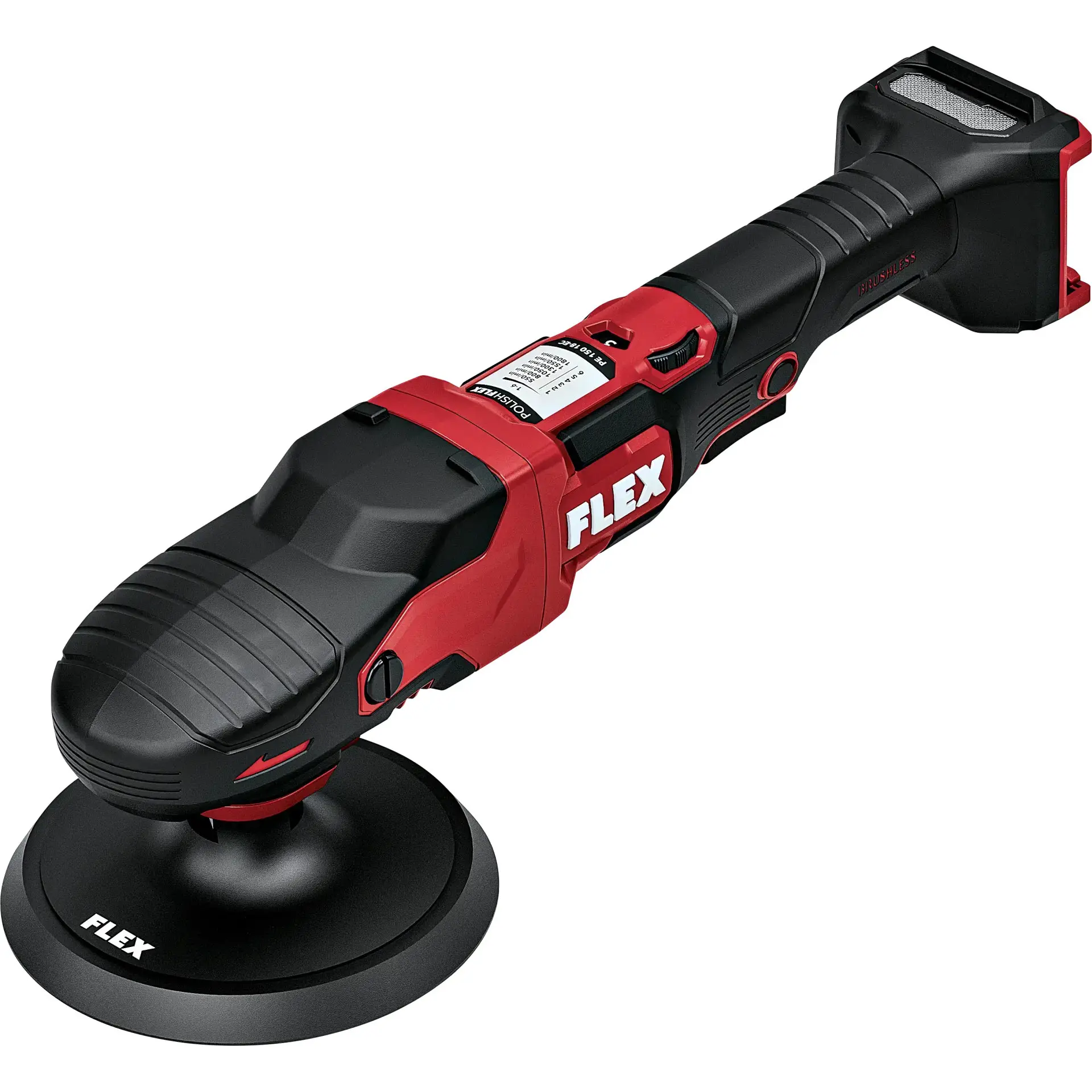 Produktfoto 1 von FLEX Tools 532508, Akku Rotationspolierer PE 150 18-EC C ohne Akku & Ladegerät