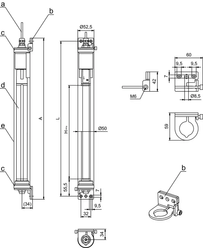 Produktfoto 1 von Aumüller 544000, Akkus für EMB8000+, Blei-Akkumulator, 26 Ah, 12 V