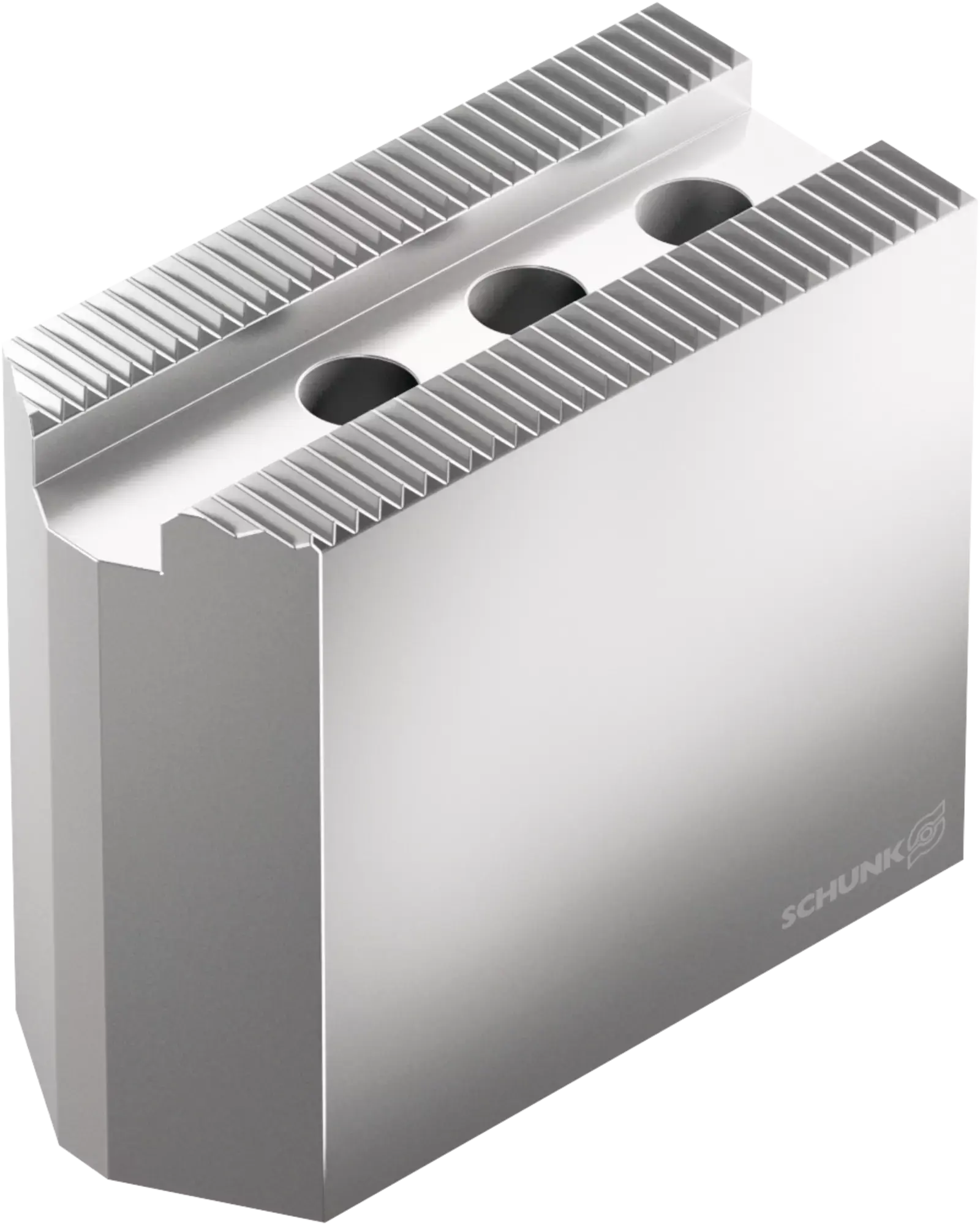 Produktfoto 1 von SCHUNK FR-AL 130, Angeschrägte, weiche Aufsatzbacken aus Aluminium