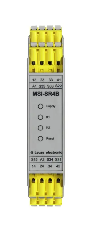 Produktfoto 1 von Leuze Electronic MSI-SR4B-01, Sicherheits-Schaltgerät