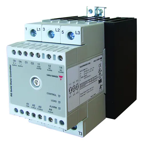 Produktfoto 1 von Carlo Gavazzi RGC2P60I40C1DM, 2P -SSC I IN - 1FC 600V 2X40A 1200VP-MNTR