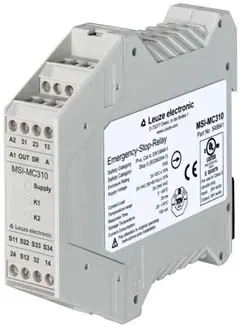 Produktfoto 1 von Leuze Electronic MSI-MC310, Sicherheits-Schaltgerät