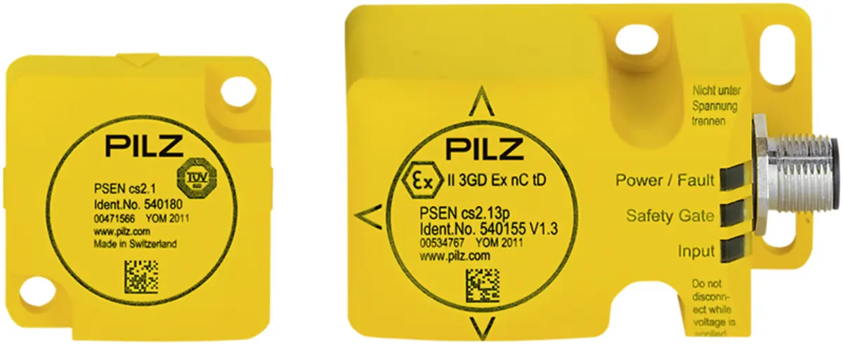 Produktfoto 1 von PILZ PSEN cs2.13p / PSEN cs2.1 / ATEX, PSENcode - große Bauform, P/n: 540105