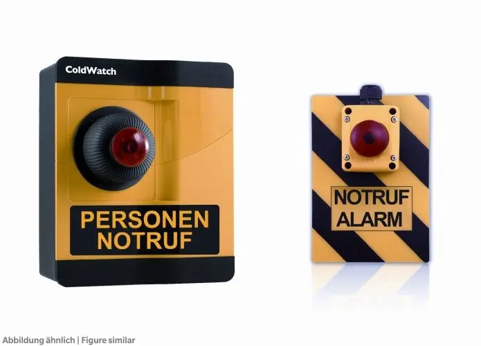 Produktfoto 1 von Carel CM00006081, Notruf-Alarmanlage ColdWatch inkl. 1 Leuchttaster deutsch